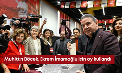 Muhittin Böcek, Ekrem İmamoğlu için oy kullandı