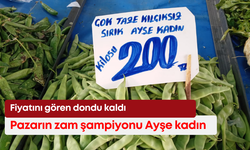 Antalya’da fiyatını gören dondu kaldı! Pazarda zam şampiyonu Ayşe kadın fasulyesi