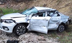 Burdur’da kazada 4 kişi yaralandı