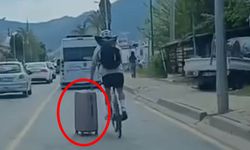 Muğla trafiğinde şok eden görüntü! Acaba içinde ne var?