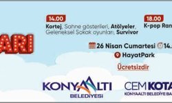 KONYAALTI BELEDİYESİ 23 NİSAN ULUSAL EGEMENLİK VE ÇOCUK BAYRAMI KUTLAMA İLANI