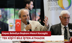 Mesut Kocagöz: “Tek kişiyi bile işten atmadık”