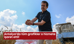 Antalya'da tüm grafikler o hizmete işaret etti!