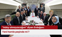 "Aday olmayacağım" diyen Erdoğan: Yeni hamle peşinde mi ?