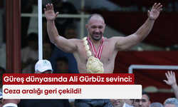 Güreş dünyasında Ali Gürbüz sevinci: Ceza aralığı geri çekildi!