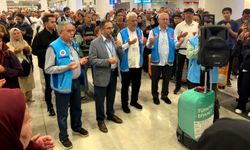 Antalya’da hacı adayları dualarla uğurlandı