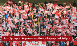 Antalyaspor, kapanışı mutlu sonla yapmak istiyor