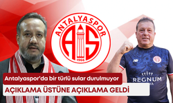 Antalyaspor’da bir türlü sular durulmuyor: Açıklama üstüne açıklama geldi!