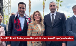Eski İYİ Parti Antalya milletvekilinden Asu Kaya’ya destek