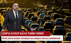Aykut Kaya tarih verdi: "2040 yılına kadar Antalya’nın ulaşım sorunu çözülecek"