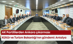Kültür ve Turizm Bakanlığı'nın gündemi: Antalya