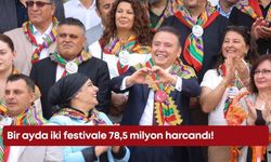 Bir ayda iki festivale 78,5 milyon harcandı!