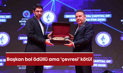 Başkan bol ödüllü ama ‘çevresi’ kötü!