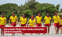 Konyaaltı Plajı’nda cankurtaranlar göreve başladı…