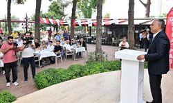 Ümit Uysal örgüt toplantısında konuştu: “Bizden başka bu işi üstlenecek kimse yok”