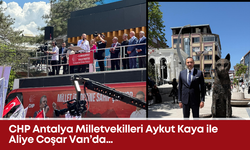CHP Antalya milletvekilleri Kaya ile Coşar Van’da…