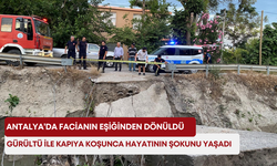Antalya’da facianın eşiğinden dönüldü! Gürültü ile kapıya koşunca hayatının şokunu yaşadı