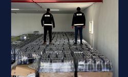 Cumhuriyet tarihinin en büyük kaçak alkol operasyonu:  2 milyon litre ele geçirildi