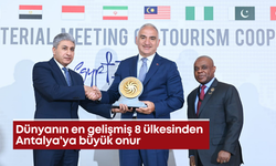 Dünyanın en gelişmiş 8 ülkesinden Antalya'ya büyük onur