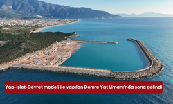 Yap-İşlet-Devret modeli ile yapılan Demre Yat Limanı'nda sona gelindi