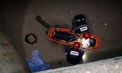Antalya’da dereye düşen kişi itfaiye tarafından kurtarıldı