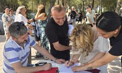Konyaaltı’nda işçi eylemi sürüyor: İşçilere bir destek de bakın kimden geldi