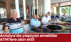 Antalya’da yaşayan emekliler ATM’lere akın etti! Beklenen ikramiyeler yatmaya başladı