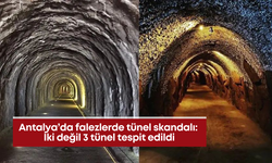 Antalya’da falezlerde tünel skandalı: İki değil 3 tünel tespit edildi