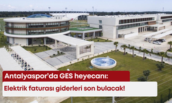 Antalyaspor’da GES heyecanı: Elektrik faturası giderleri son bulacak!