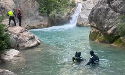 Isparta'da Yazılı Kanyon'da acı kayıp: 7 saat sonra...
