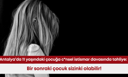 Antalya’da 11 yaşındaki çocuğa c*nsel istismar davasında tahliye: Bir sonraki çocuk sizinki olabilir!