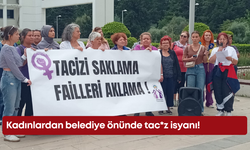 Kadınlardan belediye önünde tac*z isyanı!