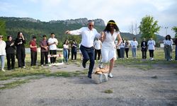 Kemer'de Hıdırellez ateşi