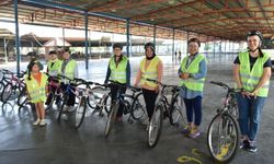 Kepezli kadınlar hayalleri için pedal çevirdi