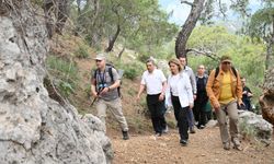 Antalya Likya Yolu'nda tarihi yürüyüş rotaları daha güvenli hale geliyor