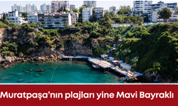Muratpaşa’nın plajları yine Mavi Bayraklı