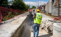 Mersin'de 52 bin metre karelik kanalizasyon çalışması