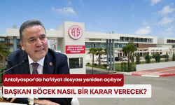 Antalyaspor’da hafriyat dosyası yeniden açılıyor: Başkan Böcek nasıl bir karar verecek?