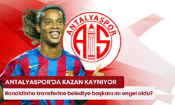 Antalyaspor’da kazan kaynıyor: Ronaldinho transferine belediye başkanı mı engel oldu?