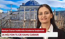Saniye Caran hakkında inceleme başlatıldı: 25 milyon TL’lik kamu zararı