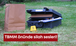 TBMM önünde silah sesleri!