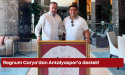 Regnum Carya'dan Antalyaspor'a destek!