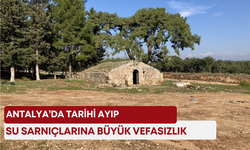 Antalya’da tarihi ayıp: Su sarnıçlarına büyük vefasızlık