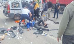 Burdur'da ehliyetsiz sürücü araçla takla attı: 3 yaralı
