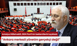 PKK gelişmesinden sonra DEM Parti Antalya Milletvekilinden yerel yönetim çağrısı