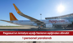 Pegasus’un Frankfurt’taki Antalya uçağı facianın eşiğinden döndü! 1 personel yaralandı