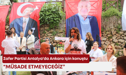 Zafer Partisi Antalya'da Ankara için konuştu: "Müsade etmeyeceğiz”