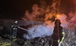 Isparta’da mangal ateşinden çıkan kıvılcım otluk alanı küle çevirdi
