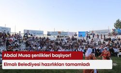 Abdal Musa şenlikleri başlıyor! Elmalı Belediyesi hazırlıkları tamamladı