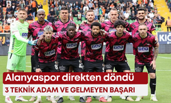 Alanyaspor direkten döndü: 3 teknik adam ve gelmeyen başarı